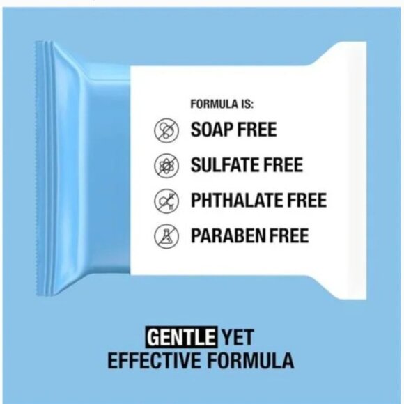 NWT Makeup‎ Remover Wipes Singles, Individually Wrapped Face Wipes BONUS Sponges - Picture 4 of 5